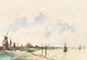 F12 Bords de mer Dordrecht Schiedam (Hollande-Méridionale)