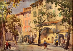 F15 Vue dans le vieux Nice (Provence-Côte-d'Azur)