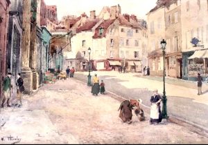 F2 La Place du Petit Martroy à Pontoise