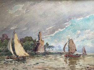 F53 Voiliers à Douregt (Hollande-Méridionale)