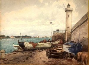 F6 Barques près du phare _ Ancien Phare de Cannes