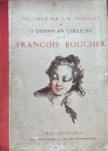 F29 Carnet de 25 lithographies d après F Boucher