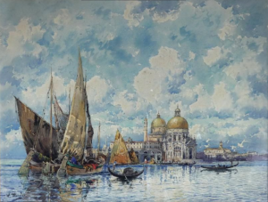 F40 Voiliers a Venise Salute (Vénétie)