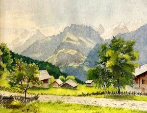 F37 Paysage de montagne