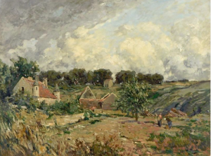 F44 Ferme à Osny, temps orageux