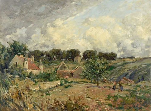 F44 Ferme à Osny, temps orageux